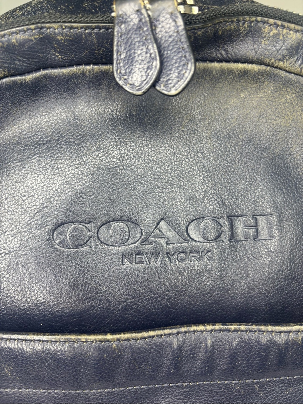 COACH Charles Slim Leather Backpack - Picture 3 of 6